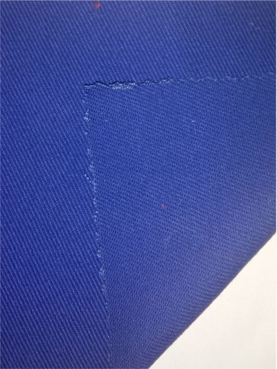 XX CGWI   10*10  330gsm  全棉阻燃紗卡4 側面照